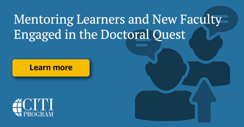 Mentoring Learners & Faculty Engaged in the Doctorate Quest