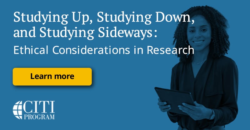 Studying Up, Studying Down, and Studying Sideways