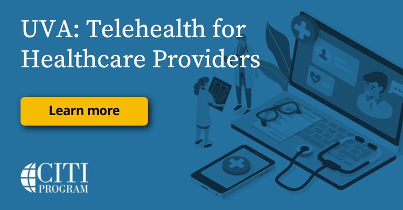 UVA: Telehealth for Healthcare Providers | CITI Program