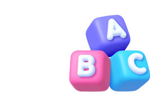 abc blocks 3d model