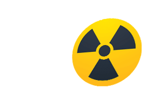 radiation warning icon