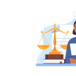 woman reviewing docs