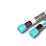 two blood vials