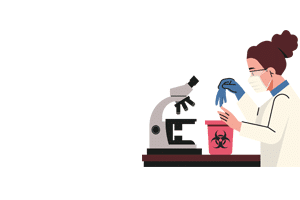 biosafety pro disposing of PPE