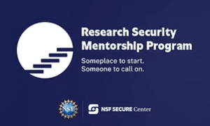 nsf research security peer mentorship
