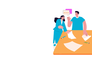 research admins around table